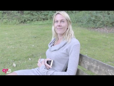 Insatiable Mega-bitch In The Park Recognized And Blasted All Over !