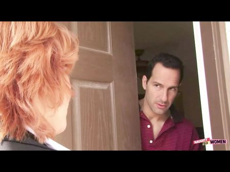 Periodically Only A Nasty Red-haired Grandma With A Saucy Muff Can Please A Uber-sexy Fellow