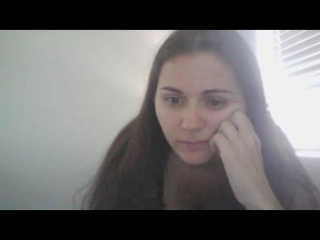 Female Frolicking On Skype