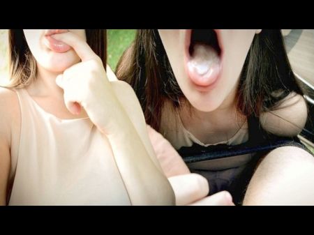 Camping Concluded With Superb Fucky-fucky - Unexperienced Risky Fucky-fucky Near Car With Cum In Facehole - Alicexjan