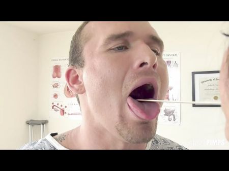 Enormous Boobs Mummy Medic Mckenzie Lee Pegging Isaac X With A Strap - On To Cure Him