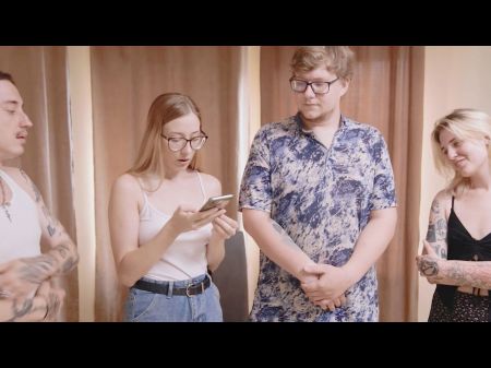 Musical Stools Undress Fashion Together With Two Hot Femmes