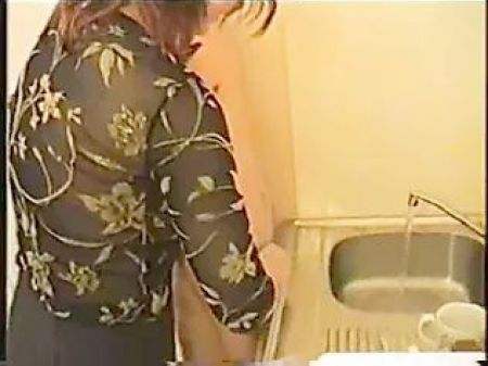 Russian Step Mother And Dude Having Bang-out In Kitchen