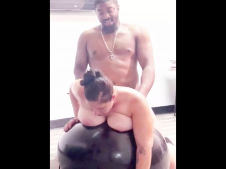 Pawg Mystic Makes A Ebony Salami Cum All Over Her Body