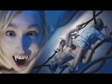 Alien Monster Tabitha Poison Turns Vampires Kelly Collins And Ashby Winter Into Lovemaking Slaves