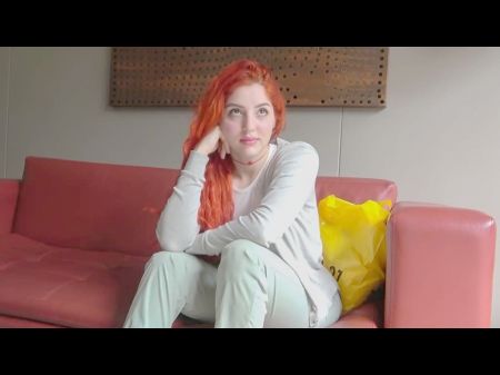 Harmless Ginger-haired Latina Tricked And Screwed Deep In Faux Model Audition