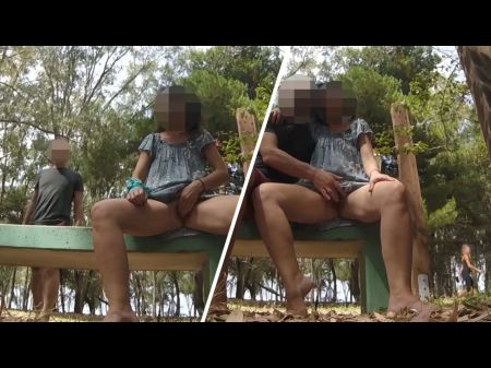 Slit Showcase – Stranger Caught Me In The Park And Helped Me Cum