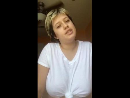 Big-boobed Milf Trying On Clothes