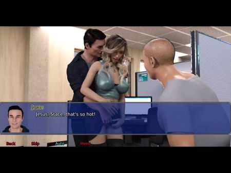 The Office Wifey #11 - Jason Left Stacy With A Throat Total Of Cum