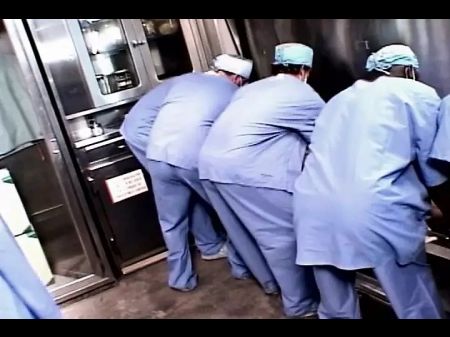 Patient Gets To Have A Gang Pulverize With Doctors
