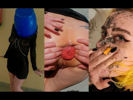 Extreme Filthy Abasement (eating Trash , Ass Inside-out , Humiliation)