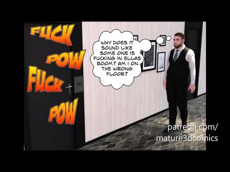 Huge-boobed Step Mom Gets Caught Pummeling Stepson (3d Comic)