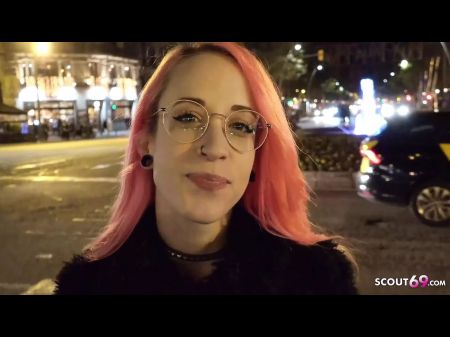 Mischievous Pink Hair Latina Dame Lilian Get Eye Rolling Orgasm At Pickup Fuckfest
