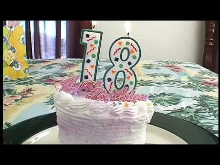 Dp On Her Barely Legal Bday Dirty Nubile Got 2 Spunk-pumps