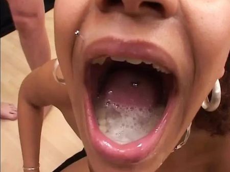 Black German Tramp Guzzles Cum After Superb Hook-up Plow
