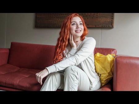 Red-haired Aces Job Interview After Having Rough Fuck-fest With The Casting Agent