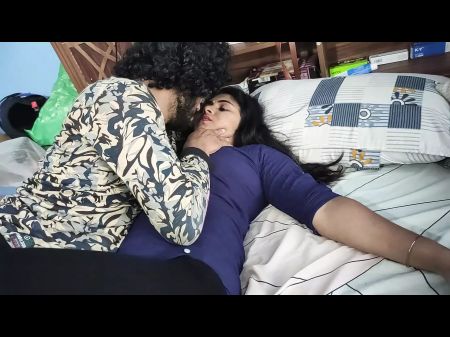 churidar stretch pants removal and top only romance intercourse movie by vaishnavy and sharun raj , mallu couple best bedroom romance intercourse