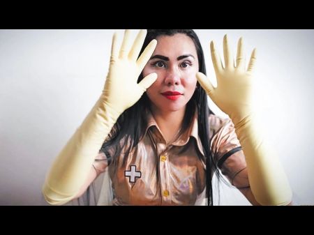 Spandex Gloves Layering Mania Asmr