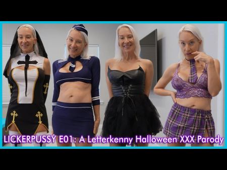 Lickerpussy E01: Stella Mcmurray’s Halloween Ass Fuck & Cum In Facehole (a Letterkenny Hard-core Parody) Utter Movie