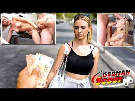 Bony Teen Lya Picked Up And Ravaged For Cash