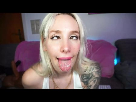 Bimbo Stepsister Ahegao Dirty Blow-job