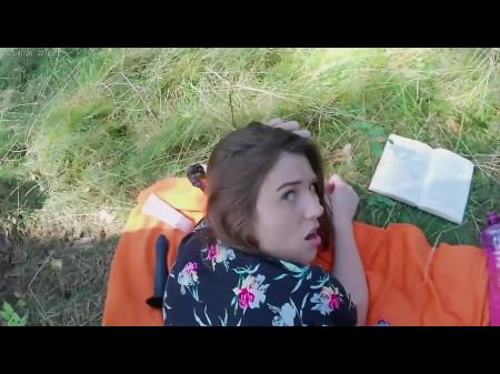 Freak Caught Insane Cockslut Masturbating Outdoors
