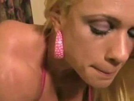 Rbb - Horny Blonde Muscle Dame - Meaty Pierced Jewel