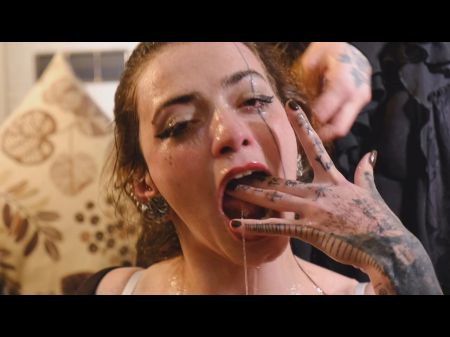 Face Fetish , Piss And Drooling With My Piggy