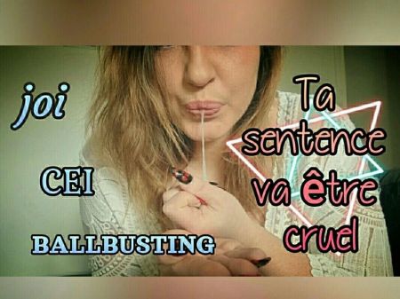 Joi Cei Ballbusting: Your Sentence Will Be Aggressive .