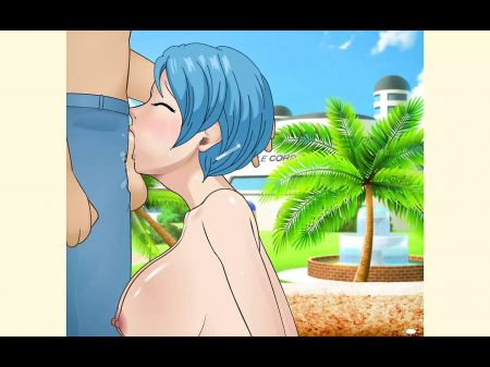Bulma Betraying Milf Tart With Humungous Breast Can’t Stop Herself From Blowing His Big Fuck-stick - Sdt