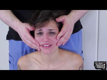 Cum Munching Gimp Teen Gags On Meatpipe