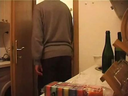 A Splendid And Bony Black-haired Takes It All Off And Fucks A Immense Bottle