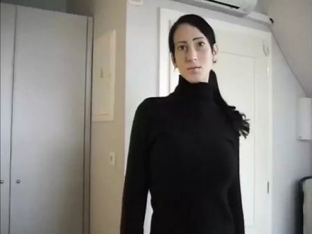 Porn Industry Star For A Day Alice The Brunette Teenager Masturbates Her