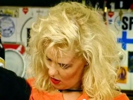 Old Fair Haired Super-bitch From Germany Gets Wrecked At Her Bar