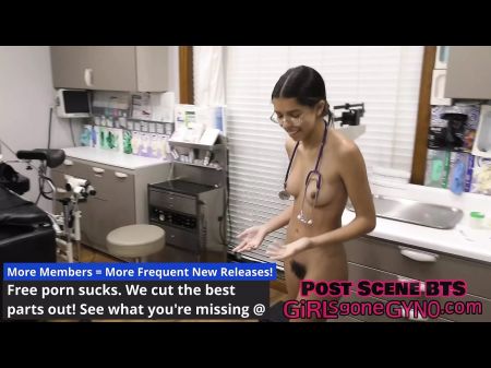 Nicole Luva When Dr . Aria Nicole Walks In Culo Nude To Perform Check-up ! See Entire Show "the Doctors Fresh Scrubs"
