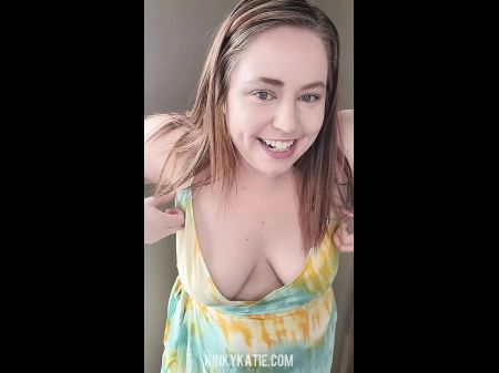 Pretty Bbw Describes Her Fantasy Fellow While Undressing - Mischievous Katie