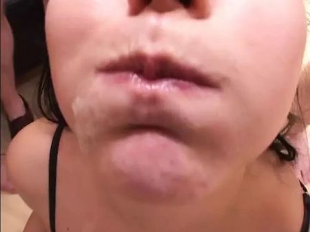 Lovely German Whore Swallows Nut Nectar With Fun