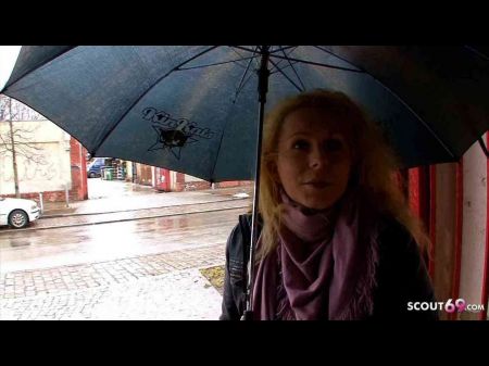 German Step Mom Picked Up And Nailed At Antique Street Audition